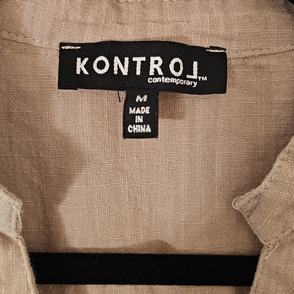Kontrol Contemporary Beige Women's Blouse